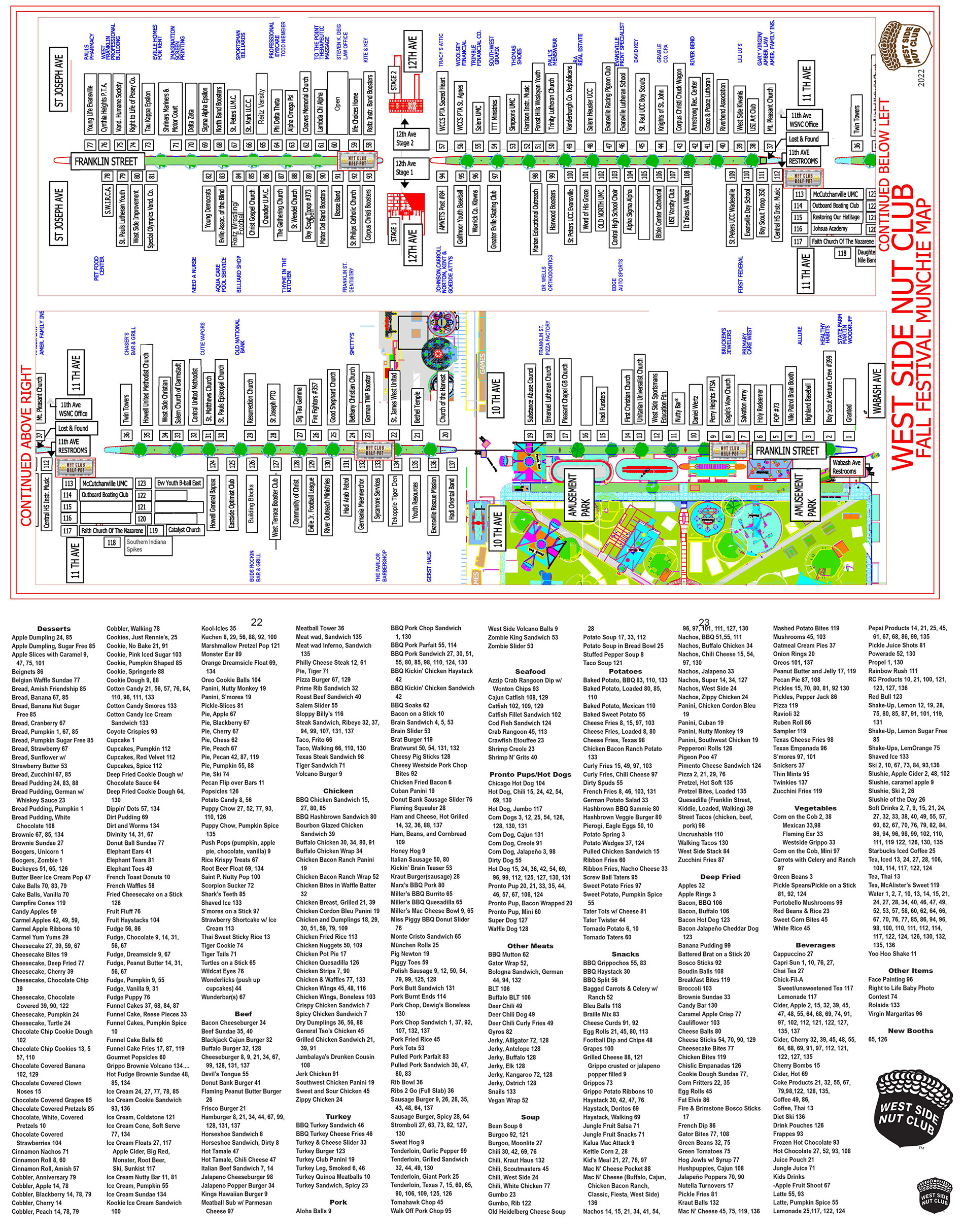 Munchie Map Fall Fest Live Cams